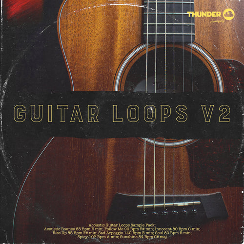 Thunder Guitar Loops V2 (Acoustic Guitar Loops) - Thunder Samples